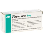 Рапамун/Rapamune 2 мг таблетки блістер, №30: ціни та характеристики