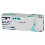 Вегові Флекстач/ Wegovi FlexTouch 0.25 мг/4 дози, розчин для ін'єкцій, шприц-ручка 1.5 мл, №1