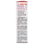 Антиперспирант/средство от потоотделения для НОГ Dr.DRY Foot Spray FARMASORBE, 100 мл: цены и характеристики