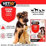 VetIQ Stool Firm Dogs & Puppies Пігулки при розладах травлення та проти діареї для собак та котів, 45 шт: ціни та характеристики