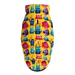 Collar (Коллар) Waudog Clothes - Курточка для собак, малюнок "Волохаті монстри" L (55 см): ціни та характеристики