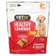 VetIQ Healthy Centers Treats Salmon & Mango Dogs & Puppies Ласощі з лососем і манго для підтримки імунітету, краси шерсті собак і цуценят, 70 г