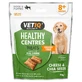 VetIQ Healthy Centers Treats Cheese&Chia Seeds Dogs & Puppies Ласощі з сиром та чіа для здорових зубів, краси шерсті собак і цуценят, 70 г