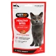 VetIQ Healthy Bites Urinary Care Cats & Kittens Лакомство с сыром для здоровья мочевыводящих путей у кошек и котят, 65 г