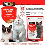 VetIQ Healthy Bites Urinary Care Cats & Kittens Лакомство с сыром для здоровья мочевыводящих путей у кошек и котят, 65 г: цены и характеристики