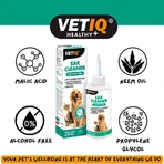 VetIQ Ear Cleaner Cats & Dogs Бесспиртовое средство с аппликатором для очистки ушей кошек и собак, 100 мл: цены и характеристики