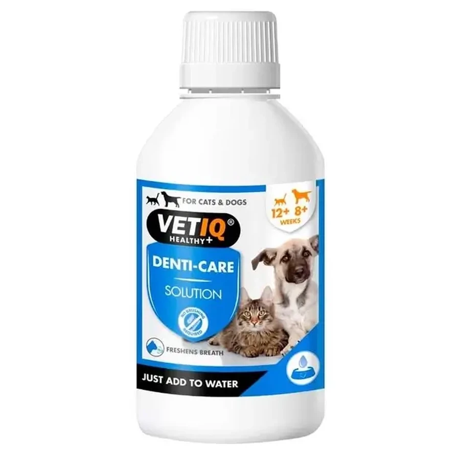 VetIQ 2in1 Denti-Care Cats & Dogs Добавка к воде для очистки зубов у кошек и собак, 250 мл: цены и характеристики