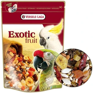 Versele-Laga Prestige Premium Parrots Exotic Fruit Mix Зернова суміш, корм для великих папуг Екзотичні фрукти, 600 г