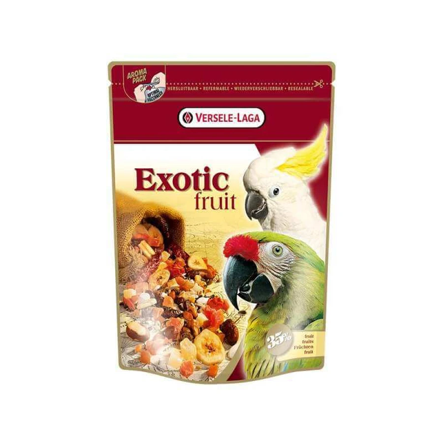Versele-Laga Prestige Premium Parrots Exotic Fruit Mix Зернова суміш, корм для великих папуг Екзотичні фрукти, 600 г: ціни та характеристики