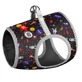 Collar (Коллар) Waudog Clothes - М'яка шлея для собак з малюнком "NASA" та QR паспортом 28-31/20-22 см