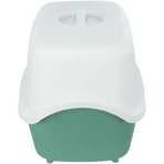Туалет для кошек Trixie Vico закрытый 40х40х56 см Зеленый/Белый: цены и характеристики