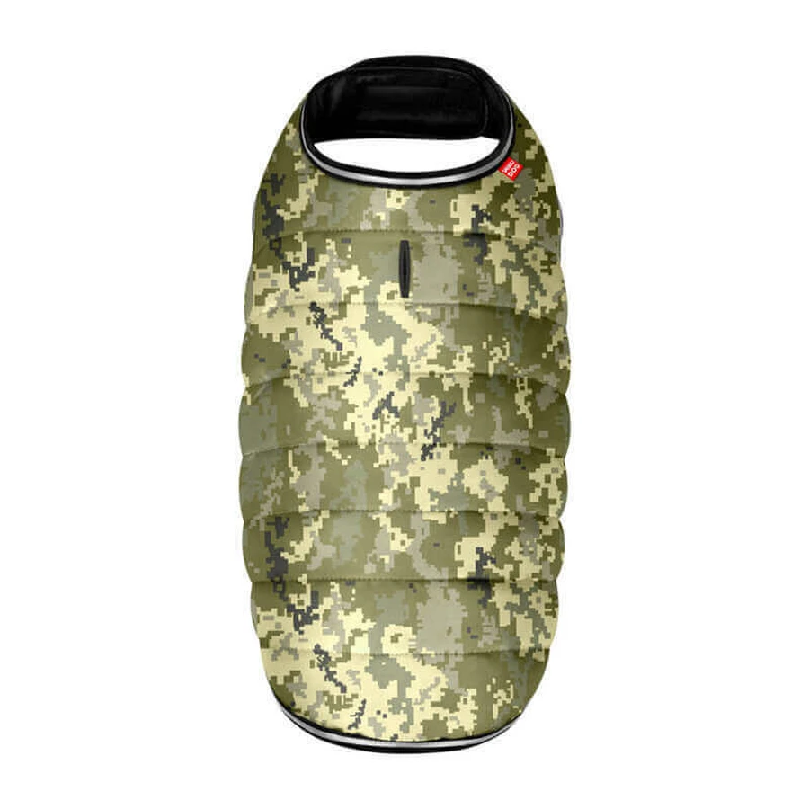 Collar (Коллар) Waudog Clothes – Курточка-накидка для собак, малюнок "Мілітарі" L (41 см): ціни та характеристики