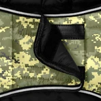 Collar (Коллар) Waudog Clothes – Курточка-накидка для собак, малюнок "Мілітарі" S (32 cм): ціни та характеристики