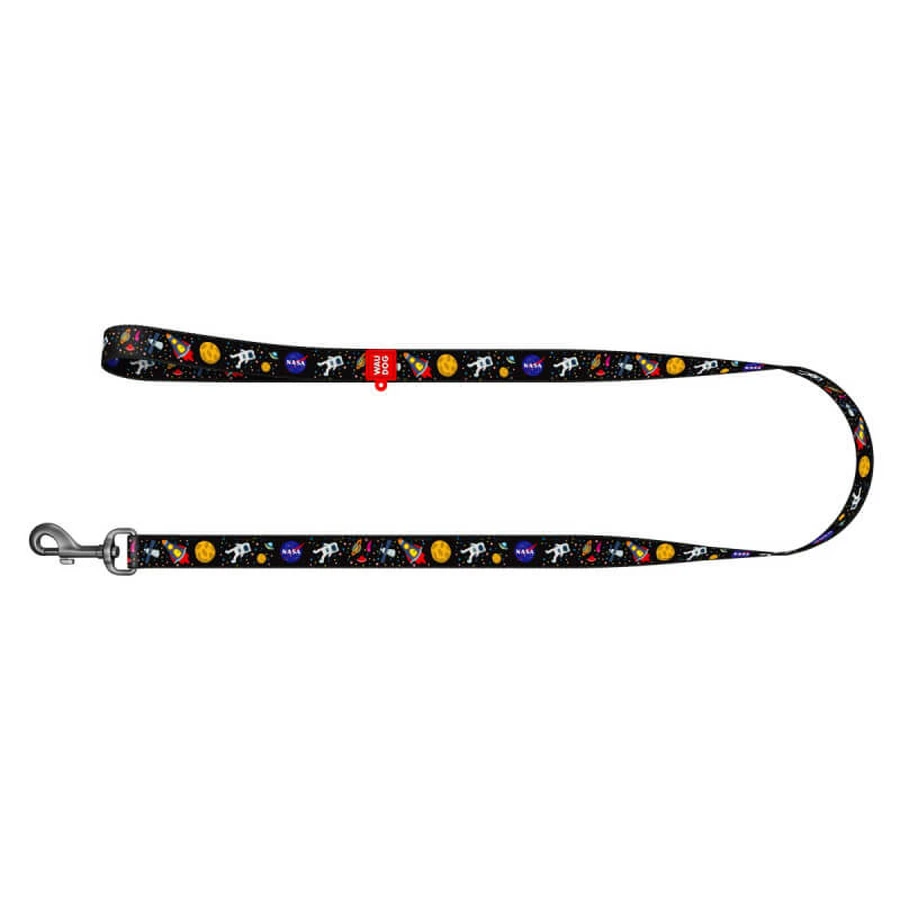 Collar (Цвет) Waudog Nylon - Поводок для собак с рисунком 'NASA', нейлоновый 1,5х122 см: цены и характеристики