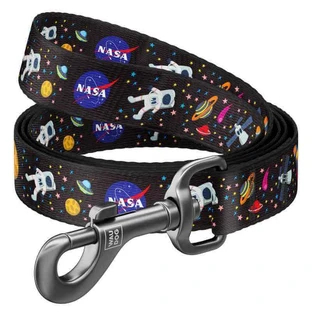 Collar (Цвет) Waudog Nylon - Поводок для собак с рисунком 'NASA', нейлоновый 2,0х122 см