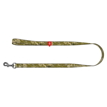 Collar (Коллар) Waudog Nylon - Повідець для собак з малюнком 'Мілітарі', нейлоновий 1,5х122 см: ціни та характеристики