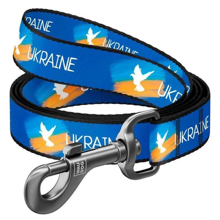 Collar (Коллар) Waudog Nylon - Поводок для собак с рисунком 'Знамя', нейлоновый 2,0х122 см: цены и характеристики