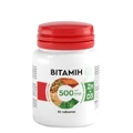 Вітамін С 500 мг + Цинк + Д3 таблетки жувальні зі смаком м’яти №30