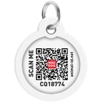 Collar (Коллар) Waudog Smart ID - Адресник для собак та котів металевий c QR паспортом, малюнок 'Калина' 25 мм: ціни та характеристики