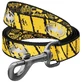 Collar Waudog Nylon - Повідець нейлоновий світловідбивний з малюнком "Бетмен Ескіз" для собак M (2х122 см)