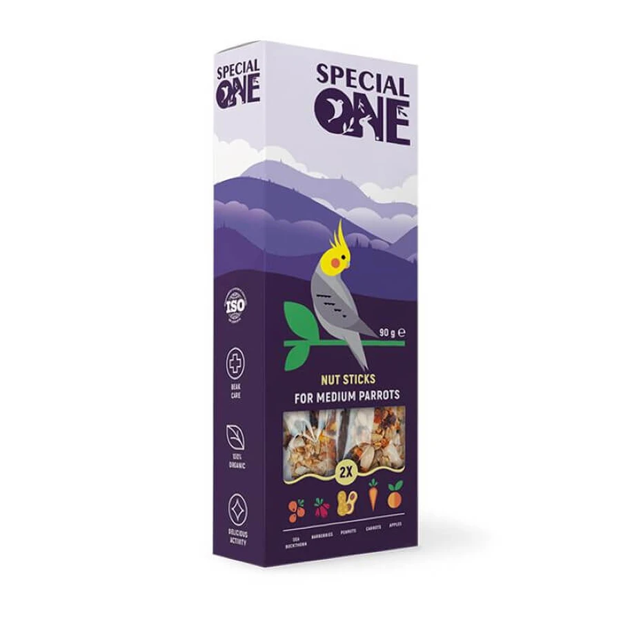 Special One Палочки Ореховые для средних попугаев, 90 г: цены и характеристики