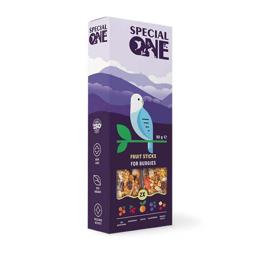 Special One Fruit Sticks Палички Фруктові для хвилястих папуг, 90 г: ціни та характеристики