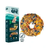 Special One Donuts Пончики Волошка, календула, ромашка на трав'яній основі для декоративних гризунів, 50 г