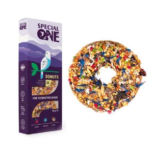 Special One Donuts Пончики Барбарис, василек, кокос для декоративных птиц, 60 г