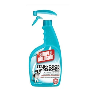 Simple Solution Stain & Odor Remover Рідкий засіб від запаху і плям життєдіяльності тварин, 945 мл