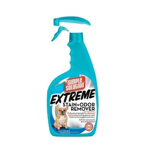 Simple Solution Extreme Stain & Odor Remover Концентрований рідкий засіб від запаху і плям життєдіяльності тварин, 945 мл