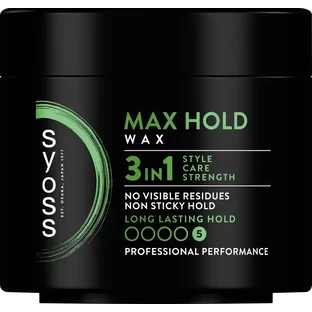 Воск Syoss Max Hold 3-в-1 150 мл