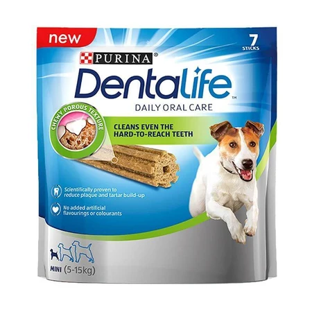 DentaLife (ДентаЛайф) Small – Ласощі з м'ясом для підтримки здоров'я ротової порожнини у собак малих порід 115 г: ціни та характеристики