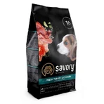 Savory Fresh Turkey & Chicken Puppy All Breeds Сухой корм со свежей индейкой и курицей для щенков всех пород, 1 кг: цены и характеристики