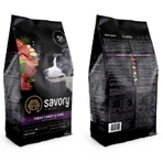Savory Fresh Turkey & Lamb Adult Medium Breeds Сухий корм зі свіжого м'яса індички і ягняти для дорослих собак середніх порід, 1 кг: ціни та характеристики