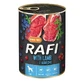 Dolina Noteci RAFI Dog with Lamb - Консервированный корм с ягненком, голубиной и клюквой для взрослых собак 400 г