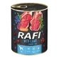 Dolina Noteci RAFI Dog with Lamb - Консервований корм з ягням, лохиною та журавлиною для дорослих собак 800 г