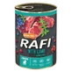 Dolina Noteci RAFI Junior Dog with Lamb - Консервированный корм с ягненком, голубиной и клюквой для щенков и молодых собак (паштет) 400 г