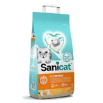 Sanicat Clumping Cat Litter Vanilla&Mandarin Бентонітовий наповнювач, що утворює грудки, для котячого туалета з ароматом ванілі і мандарина, 8 л / 6,9 кг: ціни та характеристики