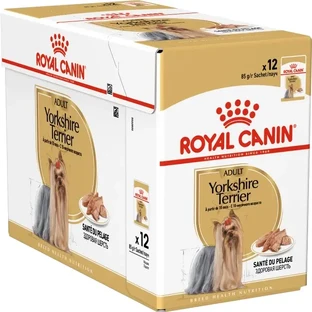 Royal Canin Yorkshire Terrier Adult Влажный корм для взрослых собак породы Йоркширский Терьер (паштет), 9+3х85 г