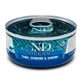 Farmina N&D Grain Ocean Tuna Sardine & Shrimp Adult Cat - Беззерновой консервированный корм с тунцем, сардиной и креветкой для кошек 70 г