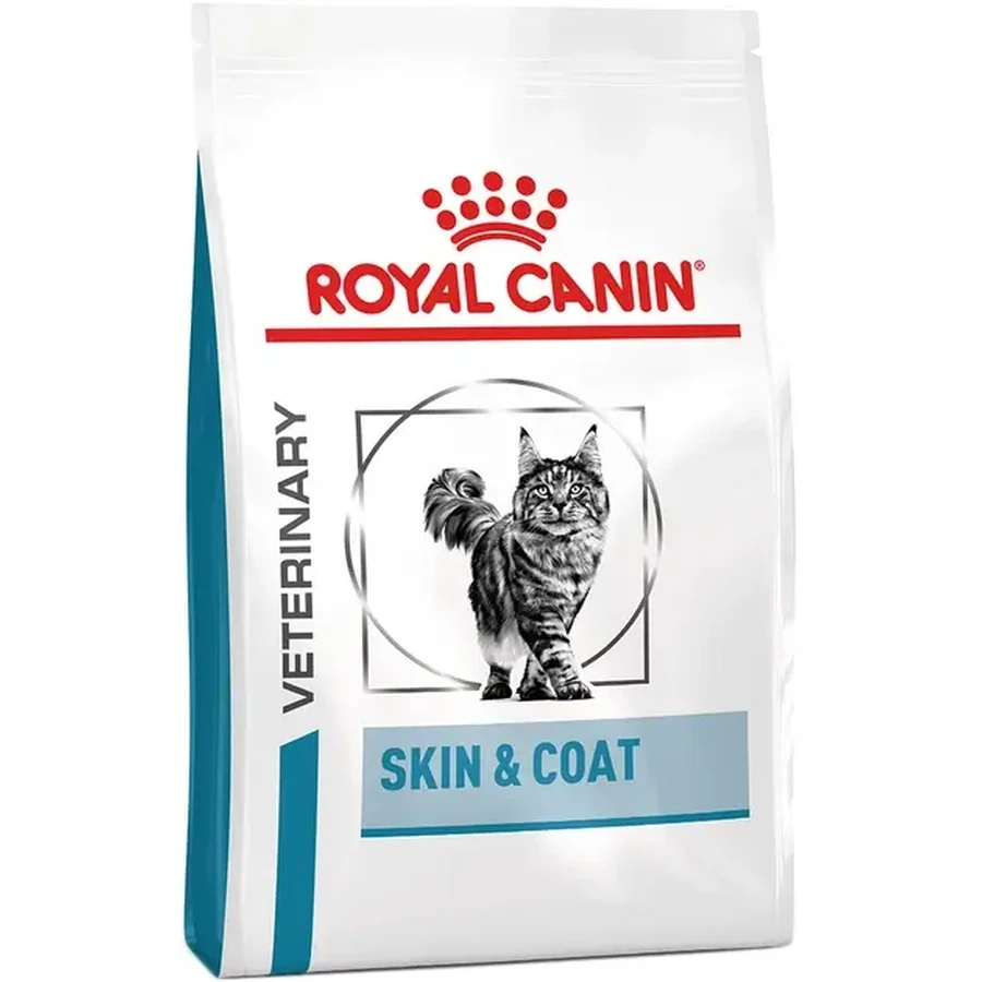 Royal Canin Skin&Coat Cat Ветеринарная диета для кошек после стерилизации при дерматозе и выпадении шерсти, 400 г: цены и характеристики