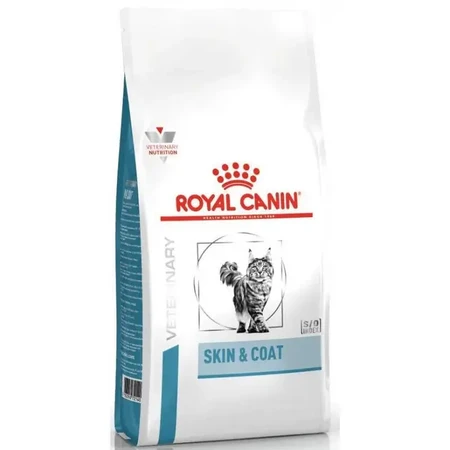Royal Canin Skin&Coat Cat Ветеринарная диета для кошек после стерилизации при дерматозе и выпадении шерсти, 3,5 кг: цены и характеристики