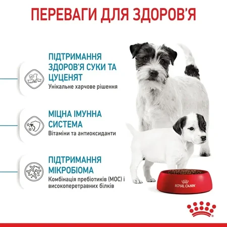 Royal Canin Mini Starter Mother Babydog Сухий корм для щенят до 2-х місяців, 8 кг: ціни та характеристики