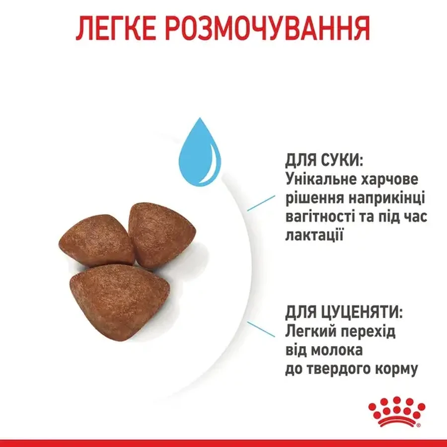 Royal Canin Mini Starter Mother Babydog Сухий корм для щенят до 2-х місяців, 8 кг: ціни та характеристики