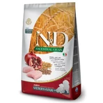Farmina N&D Low Grain Chicken & Pomegranate Puppy Medium & Maxi – Низькозерновий сухий корм з куркою та гранатом для цуценят середніх і великих порід 2,5 кг: ціни та характеристики