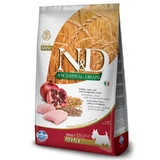 Farmina N&D Low Grain Dog Chicken & Pomegranate Adult Mini – Низькозерновий сухий корм з куркою та гранатом для собак дрібних порід 800 г