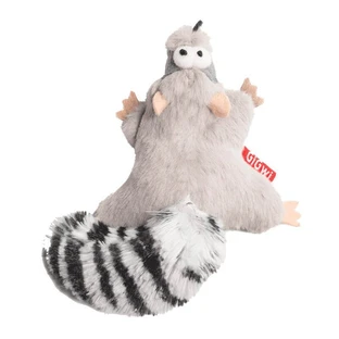 GiGwi (ГіГві) Cat Toys Catch&scratch - Іграшка для котів Єнот з котячою м'ятою 8 см