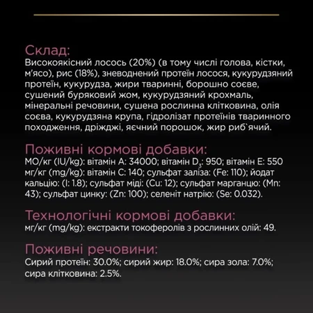 Purina Pro Plan Small&Mini Sensitive Skin Сухий корм з лососем для собак дрібних і мініатюрних порід з чутливою шкірою, 3 кг: ціни та характеристики