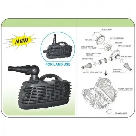 Resun Pump ЕР Помпа для прудов и фонтанов, EP-12000: цены и характеристики