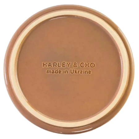 Harley & Cho (Харли энд Чо) Ceramic Bowl - Керамическая миска для собак S 450 мл (Бежевый): цены и характеристики